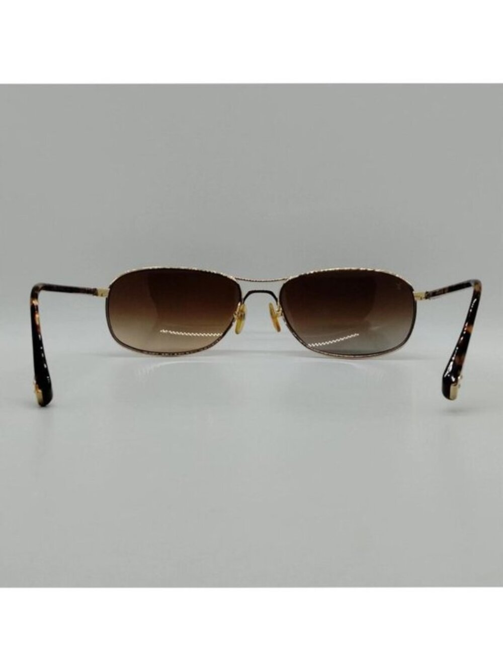 Authentic Louis Vuitton Aviator Sunglasses Gold Frame Gradient Lenses w/ Case - Picture 4 of 10